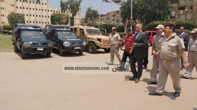 بالصور | مدير أمن الغربية يتفقد مبني قوات الأمن وأقسام المرور والشرطة