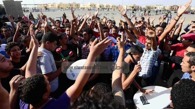 الألاف في شوارع بورسعيد للمطالبة بالتصدي للانفلات الأمني وعدم تسييس موقعة 