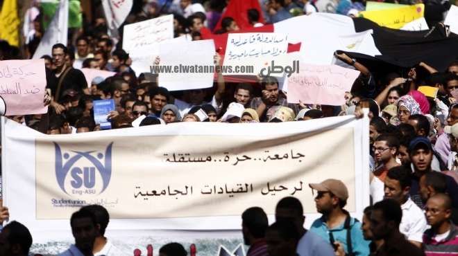 الحركات الطلابية تنتفض ضد إقرار «الأعلى للجامعات» اللائحة الجديدة