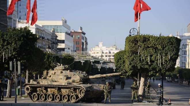  استنفار أمني وعسكري جنوب تونس بعد مهاجمة مسلحين ليبيين مركز حرس حدود