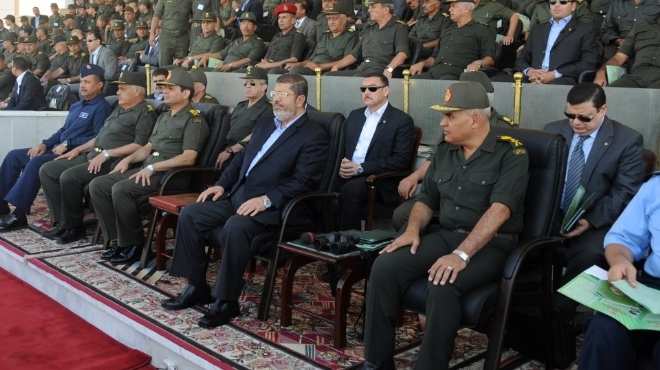 مرسى فى بيان «الدفاع الجوى»: مهمة الدفاع الجوى وقت السلم لا تختلف عن حالة الحرب