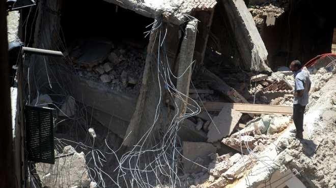 انهيارات في 3 عقارات بالإسكندرية دون وقوع إصابات