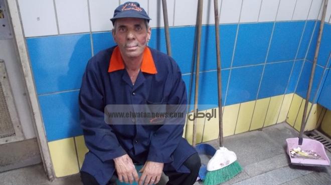 «صلاح» جامع القمامة فى المترو: مخدتش راحة العيد عشان أراضى أحفادى