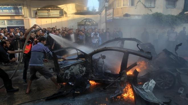  حماس: الاحتلال الإسرائيلي خرق التهدئة التي تم التوافق عليها باغتيال الجعبري 