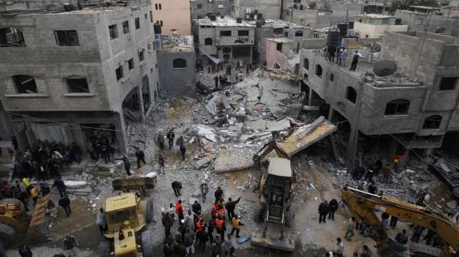 سكاي نيوز تدين الهجوم على برج الشروق بغزة وتطالب إسرئيل باحترام المواثيق الدولية