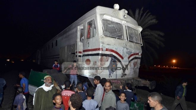 قطار يدهس شابا بكفر الشيخ أثناء مروره بأحد المزلقانات