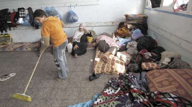 «الوطن» ترصد نزوح الفلسطينيين من «بيت لاهيا» إلى وسط غزة.. سيراً على الأقدام