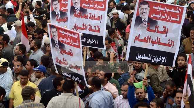  مظاهرات للأحزاب الإسلامية بالبحر الأحمر لتأييد قرارات الرئيس 