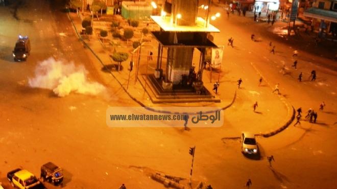 اشتباكات أنصار المعزول مع قوات الأمن تتنقل إلى محيط قسم شرطة حلوان