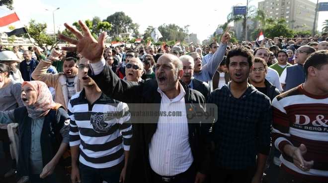  خمس مسيرات تجوب شوارع بورسعيد للمطالبة بإسقاط النظام