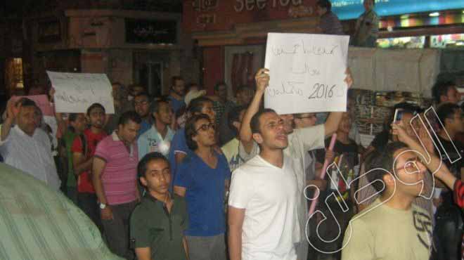 شباب المنيا في مسيرة رفض حاشدة: 