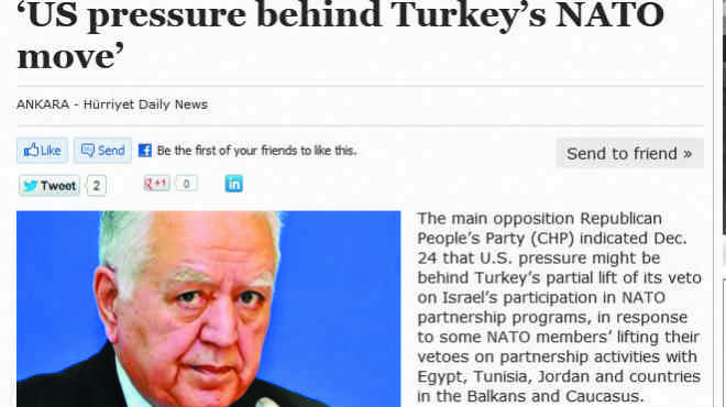  صحف تركية: مصر تنضم إلى «الناتو».. و«الخارجية» تنفى 