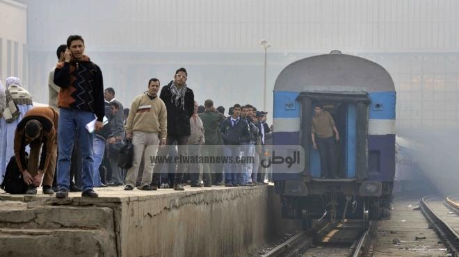  بتر ساقي سيدة سقطت أسفل قطار الإسكندرية بمحطة دمنهور
