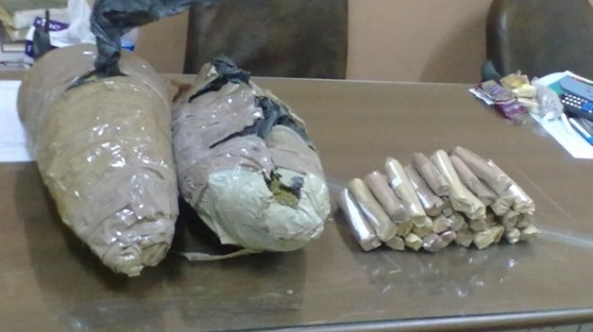 ضبط 10 كيلو من مخدر البانجو بحوزة 5 أشخاص في المنيا