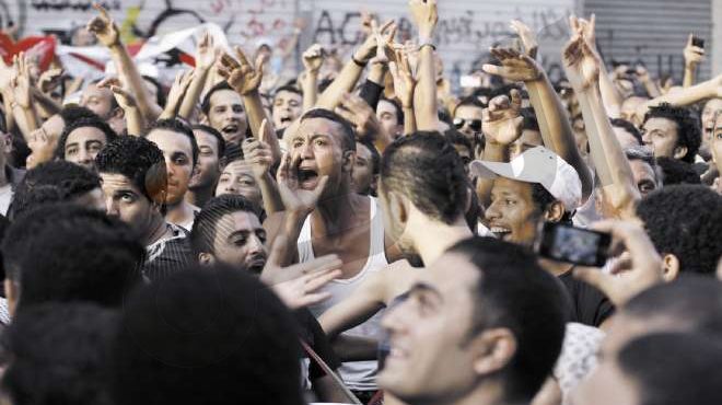 في الليلة الثانية لاعتصام التحرير.. هتف الألتراس للشهيد: «سنأتى بحقك وأنت عند ربك»