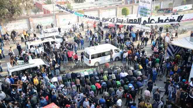  إصابة 55 في الاشتباكات أمام سجن بورسعيد