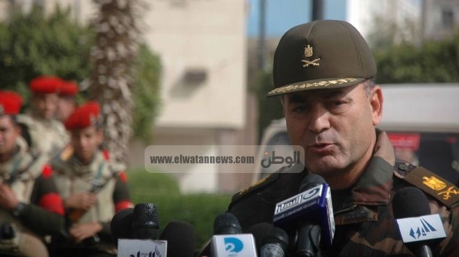  قائد الجيش الثالث يشهد افتتاح محطة تحلية مياه الشرب بجنوب سيناء اليوم 