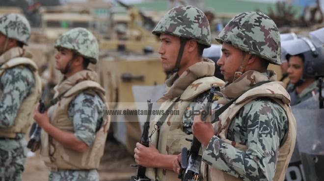  وصول قوات الجيش المشاركة في التدريب المصري السعودي إلى معسكر 