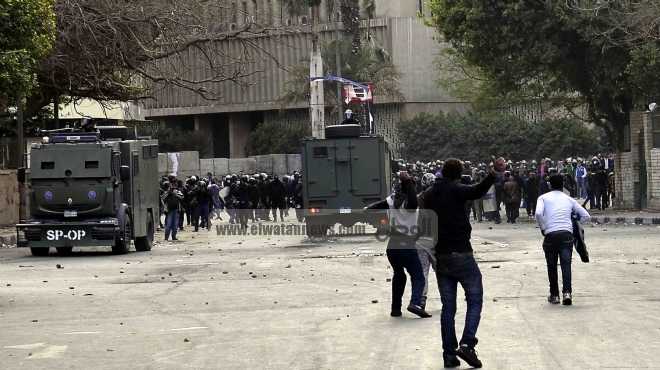  سيارة شرطة تدهس 5 أشخاص في مسيرة للمطالبة باستمرار العصيان ببورسعيد