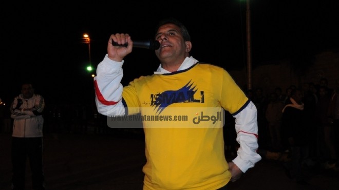 بالصور| طاهر أبو زيد يقود مباراة قدامى اللاعبين لمساندة منطقة القناة ضد قرار حظر التجوال‎