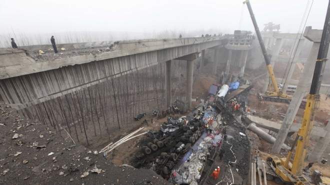  انهيار 928 منزلا في مقاطعة يوننان.. وانهيار جسر بمقاطعة خنان بالصين 