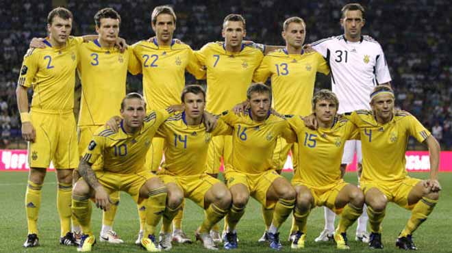 إصابة عشرة لاعبين في المنتخب الأوكراني بحالات تسمم