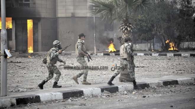 «الوطن» ترصد ليلة إحراق مديرية الأمن ببورسعيد