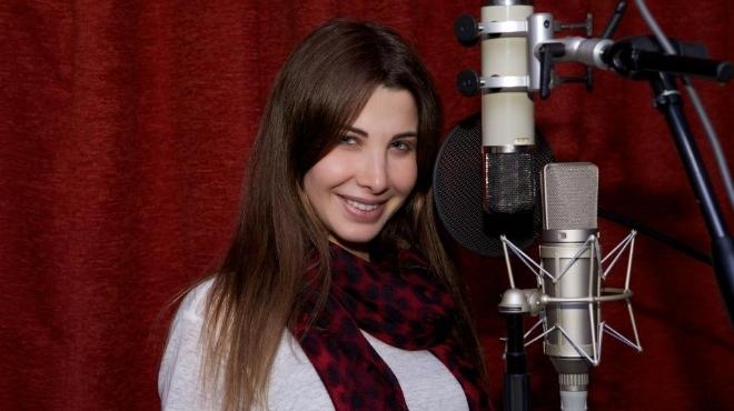  بالصور| نانسي عجرم تسجل أغنية جديدة في استوديو طارق مدكور 