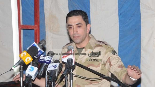 المتحدث العسكري: القبض على 18 إرهابيا في حملة مداهمات بـ8 محافظات