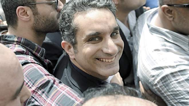  إرجاء التحقيق مع باسم يوسف في قضية ازدراء الإسلام لجلسة 8 مايو 