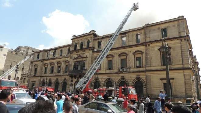  المعمل الجنائي يؤكد وجود شبهة جنائية في حريق محكمة جنوب القاهرة 