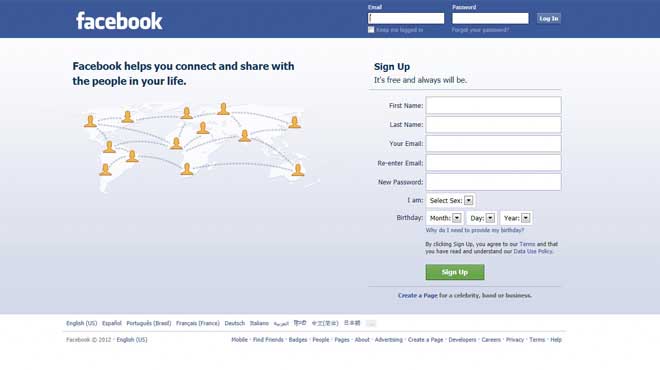 عدد مستخدمي موقع فيس بوك يصل إلى مليار مستخدم