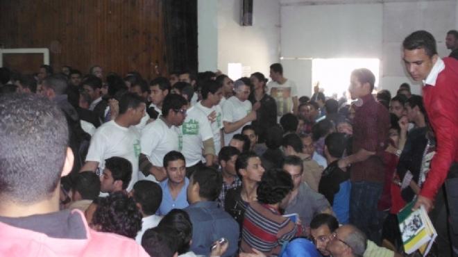  طلاب المدينة الجامعية بطنطا يثورون ضد الإهمال ويطردون المدير والمشرفين