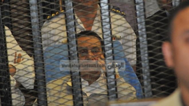  بدء نظر تظلم الرئيس السابق مبارك من قرار الحبس الاحتياطي بـ