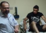 بالفيديو والصور| رامي ربيعة يجري جراحة غضروف الركبة