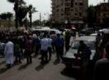  أهالي الفيوم يقطعون طريق القاهرة بسبب انقطاع مياه الشرب عن 