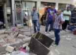  إصابة شخص إثر انهيار جزء من عقار شرق الإسكندرية