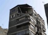  انهيار جزء من عقار واحتراق شقة بالإسكندرية دون اصابات 