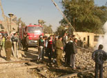  تبادل إطلاق النار بين الشرطة وبلطجية استولوا على أملاك السكة الحديد في منيا القمح