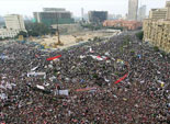 متظاهرو شبرا فى جمعة النهاية يتهمون الاعلام بمحاربة الاسلام