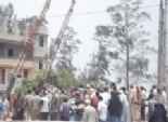  العشرات يقطعون طريقا ببلقاس احتجاجا على تصدع 3 منازل بسبب البحث عن آثار 