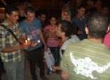 وقفة احتجاجية بالشموع أمام مجلس مدينة بيلا احتحاجا على انقطاع الكهرباء