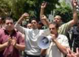وقفة احتجاجية أمام ديوان محافظة البحيرة لرفض تعيين محافظ إخواني