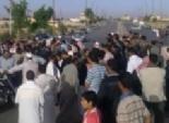  عشرات المواطنين يقطعون طريق المنصورة - القاهرة للمطالبة بنقل 