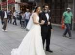 حفل زفاف وسط مظاهرات تركيا
