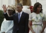 بالصور| أوباما يلتقي رئيس السنغال في القصر الرئاسي في دكار