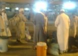 توافد العشرات من المنتمين للتيارات الإسلامية على ميدان الثقافة بسوهاج