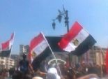 بالصور| آلاف المتظاهرين يحتشدون بميدان الحرية بدمياط.. ويغلقون شارع التحرير