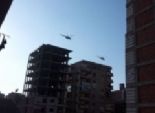  طائرات هليكوبتر تطوف سماء مدينتي طنطا والمحلة لتأمين المظاهرات