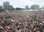  المعارضون للرئيس مرسي يواصلون اعتصامهم بالتحرير واستمرار إغلاق حركة المرور